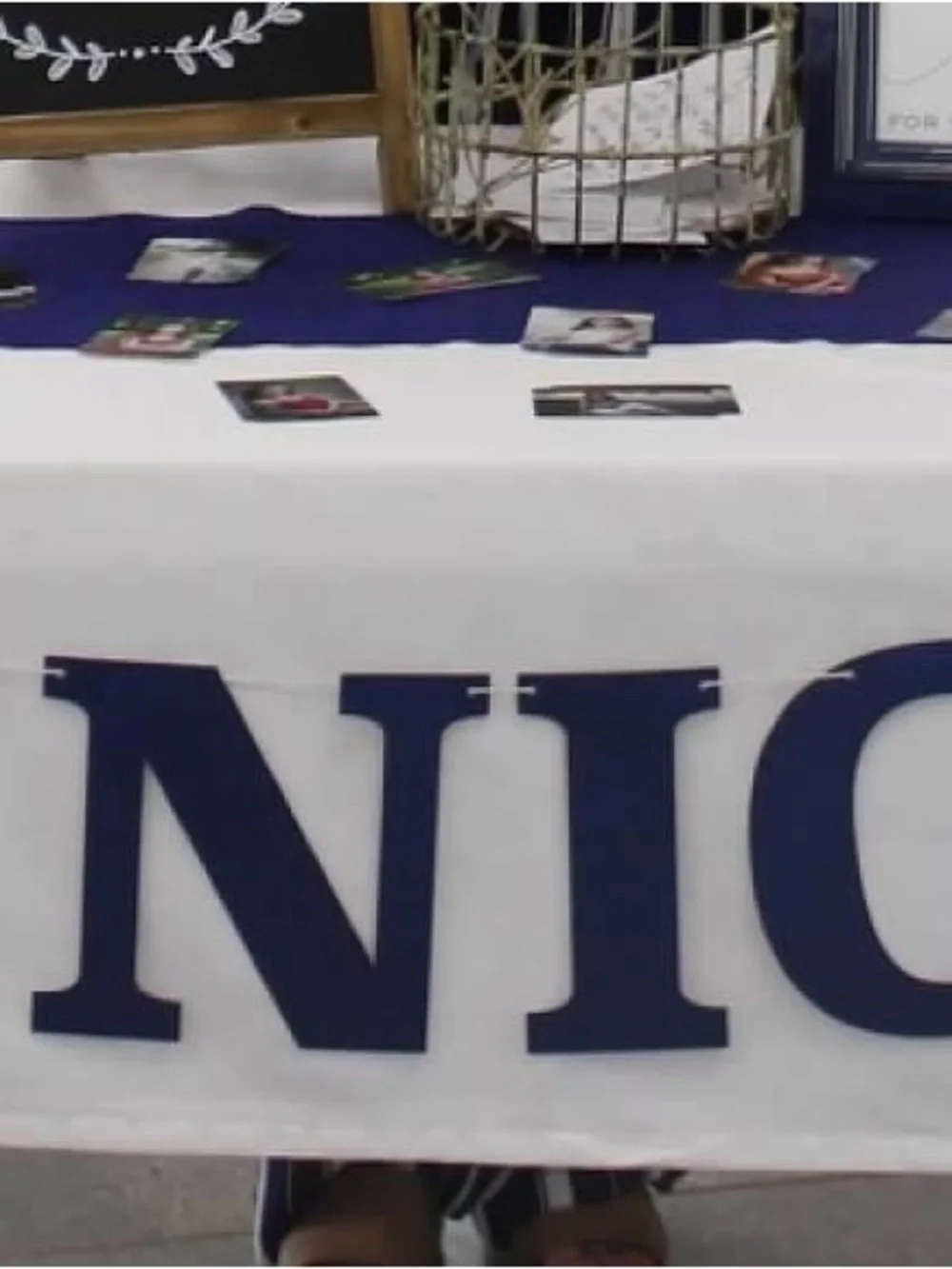 Blue Letter Senior Banner